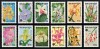 BHUTAN 1990 - Flori exotice/ serie completa MNH, Nestampilat