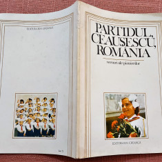 Partidul, Ceausescu, Romania - versuri ale pionierilor - Ed. Ion Creanga, 1982