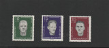 Germania DDR 1960-Politicieni,originari din Saxonia,dant.,MNH,Mi.765-767, Oameni, Nestampilat