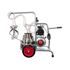 EMT. Aparat de muls capre si oi, un bidon inox 20 litri, 4 posturi