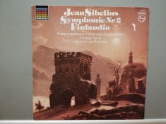 Sibelius &ndash; Symphony no 2/Finlandia (1981/Philips/RFG) - VINIL/ca Nou
