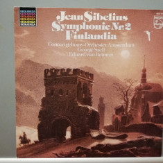 Sibelius – Symphony no 2/Finlandia (1981/Philips/RFG) - VINIL/ca Nou