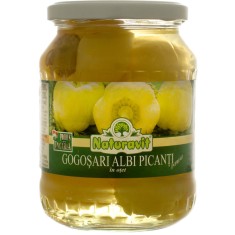 Gogosari Albi Picanti in Otet Naturavit, 720 ml foto