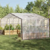vidaXL &Icirc;mpătură cu ochiuri Transparent 4 x 5 m Polietilenă 3429315