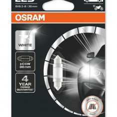 Led Osram C5W 12V 0,5W SV8,5-8 6000K Alb LEDriving SL 6418DWP-01B
