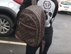 Ghiozdan/rucsac/geanta/backpack Louis Vuitton Monogram de scoala/sala/voiaj foto