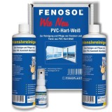Kit curățare ferestre PVC, set &icirc;ngrijire profile PVC, alb, pentru ferestre termopan