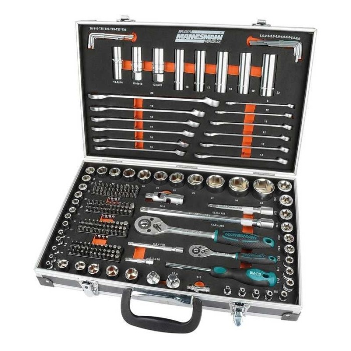 Trusa combinata de scule Mannesmann 98432, 232 piese