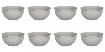 Set boluri, 8 piese, 3 L, Plastic, Gri foto
