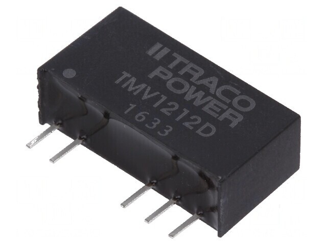 Convertor DC/DC 1W 10,8-13,2V la 12VDC și -12VDC
