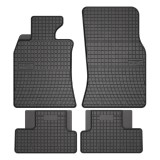 Covorase Auto Cauciuc Tip Tavita Mini Cooper - Dedicate, Negre, Set 4 Buc, Protectie Interior