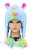 CAP14-4 Caciula cu model unicorn si puf, Marime universala