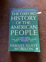 Samuel Eliot Morison The Oxford History of the American people foto