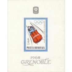 1967 - Jocurile Olimpice Grenoble, colita neuzata