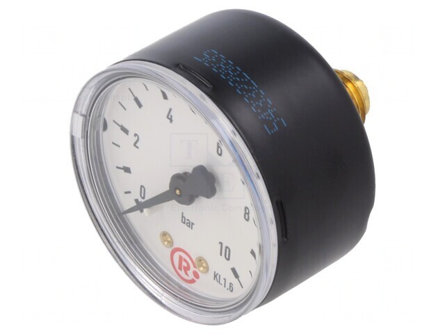 Manometru 0-10bar 50mm Lichide și Gaze Inerte