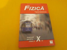 FIZICA MANUAL CLASA X NICOLAE GHERBANOVSCHI EDITURA NICULESCU 2018 foto