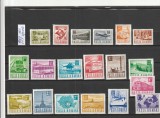 ROMANIA 1967 LP 662 UZUALE SERIE MNH NESTAMPILATA, Nestampilat