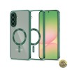 Husa MagSafe pentru Samsung Galaxy A56 A566 Tech-Protect Magflex Verde