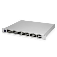 SWITCH. PoE Ubiquiti, port Gigabit x 48, SFP SFP+ x 4, managed, rackabil, carcasa metalica, &quot;USW-PRO-48-POE-EU&quot; (timbru verde 2 lei)