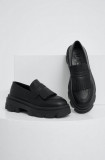 Answear Lab mocasini femei, culoarea negru, cu platforma