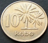 Cumpara ieftin Moneda exotica 10 KOBO - NIGERIA, anul 1973 * cod 4013 A, Africa