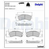 Set placute frana disc Mazda 323 F VI, 323 S VI, 626 IV, 626 V, Mx-6, Premacy, Xedos 6 Motor 1.6, 1.6 16V, 1.8, 1.8, 1.8 i, 1.8 i, 1.9, 1.9, 1.9, OE