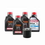 Cumpara ieftin Kit schimb ulei 7100 15W50 CF Moto C4 C5 / GOES Terrox (2025+)
