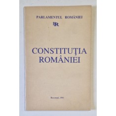 CONSTITUTIA ROMANIEI , BUCURESTI , 1991