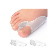 Set 2 protecții pentru monturi, silicon, alb