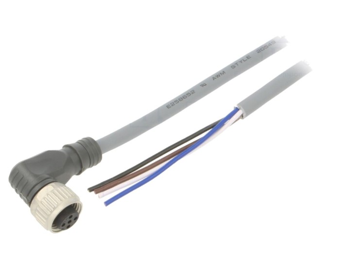 Cablu conectare M12 5m 250VAC 4A