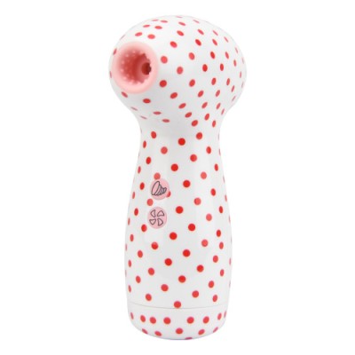 Loving Joy 2 in 1 Suction Vibrator Polka Dot foto