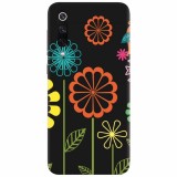 Husa silicon pentru Xiaomi Mi 9, Colorful Spring Birds Flowers Vectors