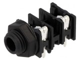 Soclu Jack 6,3mm Mono cu &Icirc;ntrerupător Dublu