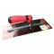 Gletiera inox, Olejnik, 12x28 cm, 0,65 mm, maner soft, Rosu GartenVIP DiyLine