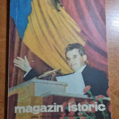 revista magazin istoric ianuarie 1983