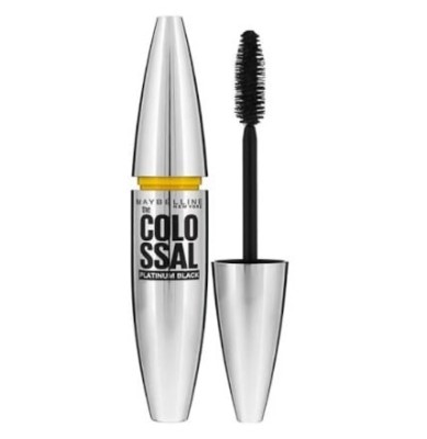 Mascara pentru volum, Maybelline, Colossal, Platinum Black, Negru, 10.7 ml foto
