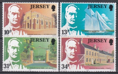 Jersey 1985 - Thomas B. Davis, MNH foto