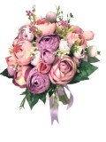 Buchet de Flori EVENTISSIMI - 17 Bujori, Multicolor, Eventissimi&reg;