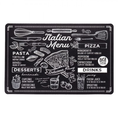 Suport Farfurii, Menou Italian, Plastic, Dimensiuni 43.5x28.5 cm foto