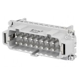 Conector: HDC inserturi de contact tată 16 PE