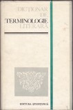 bnk ant Dictionar de terminologie literara - cu dedicatii de la autori