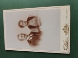 fotografie cartonata,vechi atelier fotografic F. Hild , oras Galatz-GALATI , anii 1900