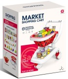 Caruță Cumpărături Armtoys 36 Piese Roșie Nou