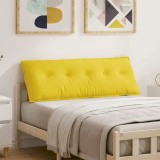 vidaXL Perna pentru spate Galben Deschis 140 x 19 x 50 cm țesătură 42014839