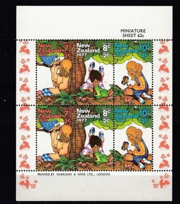 C5596 - Noua Zeelanda 1977 - Pt.copii bloc neuzat MNH foto