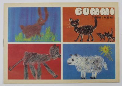 BUMMI , REVISTA PENTRU COPII IN LIMBA GERMANA , No. 7 , 1988 foto