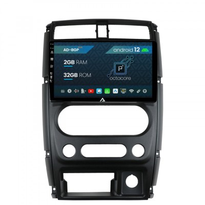 Navigatie Suzuki Jimny (2005+), Android 12, P-Octacore 2GB RAM + 32GB ROM, 9 Inch - AD-BGP9002+AD-BGRKIT315 foto