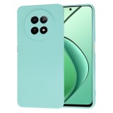 Husa premium din silicon pentru realme 12 / 12x - softflex, microfibra, sea blue