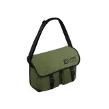 Geanta Pescuit Delphin Classa Crossbody, Umar, 40x35x13cm, Verde, Nylon 600D, 3 Buzunare, 1 Compartiment