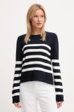 Barbour pulover DEMI culoarea bleumarin, light, LKN1669